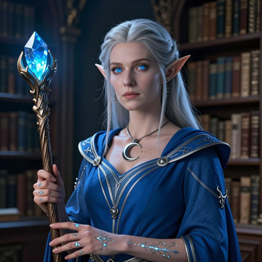 Portrait of Elara Moonsilver